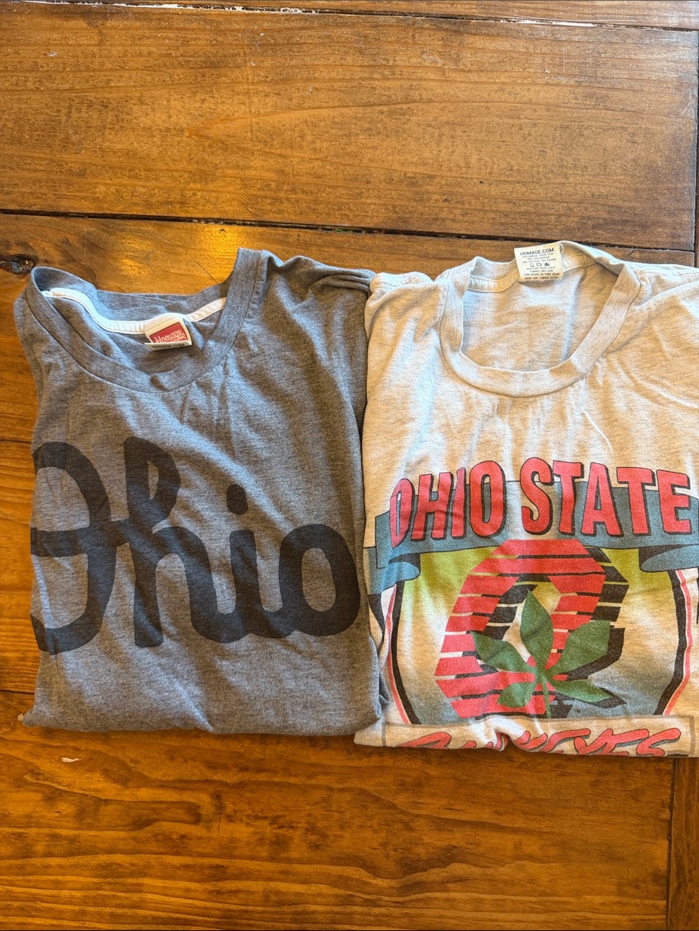 HOMAGE Ohio State tees